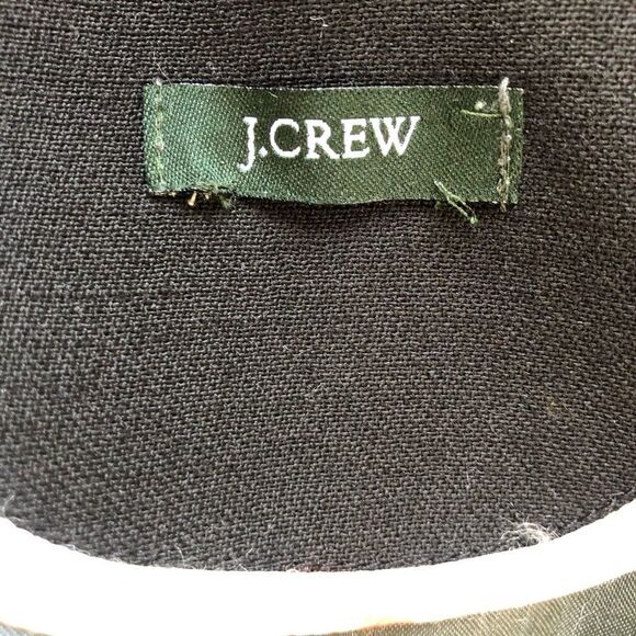 J.CREW BLAZER, women's black blazer S - Picture 3 of 4